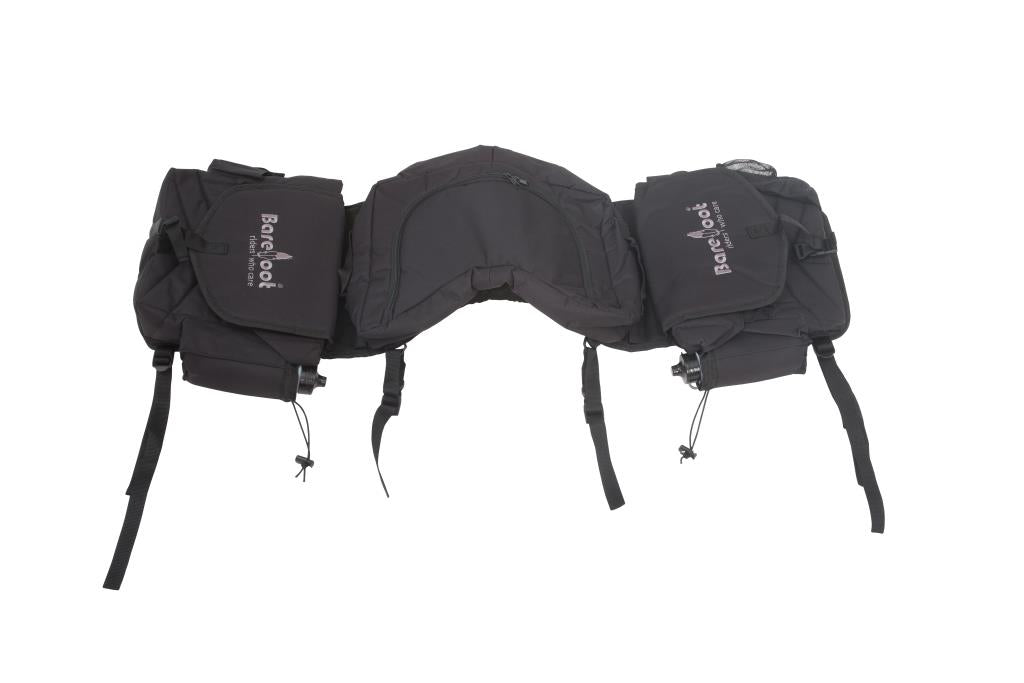 Saddle Bag, 'Trail' 2-in-1, Nylon - Barefoot Saddles Australia