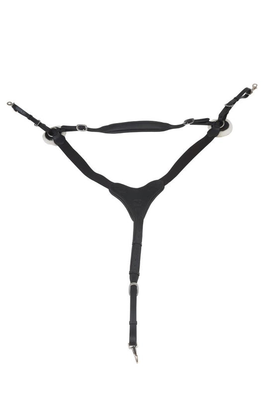 Adjustable Breastplate - Stretch & Breath - Barefoot Saddles Australia