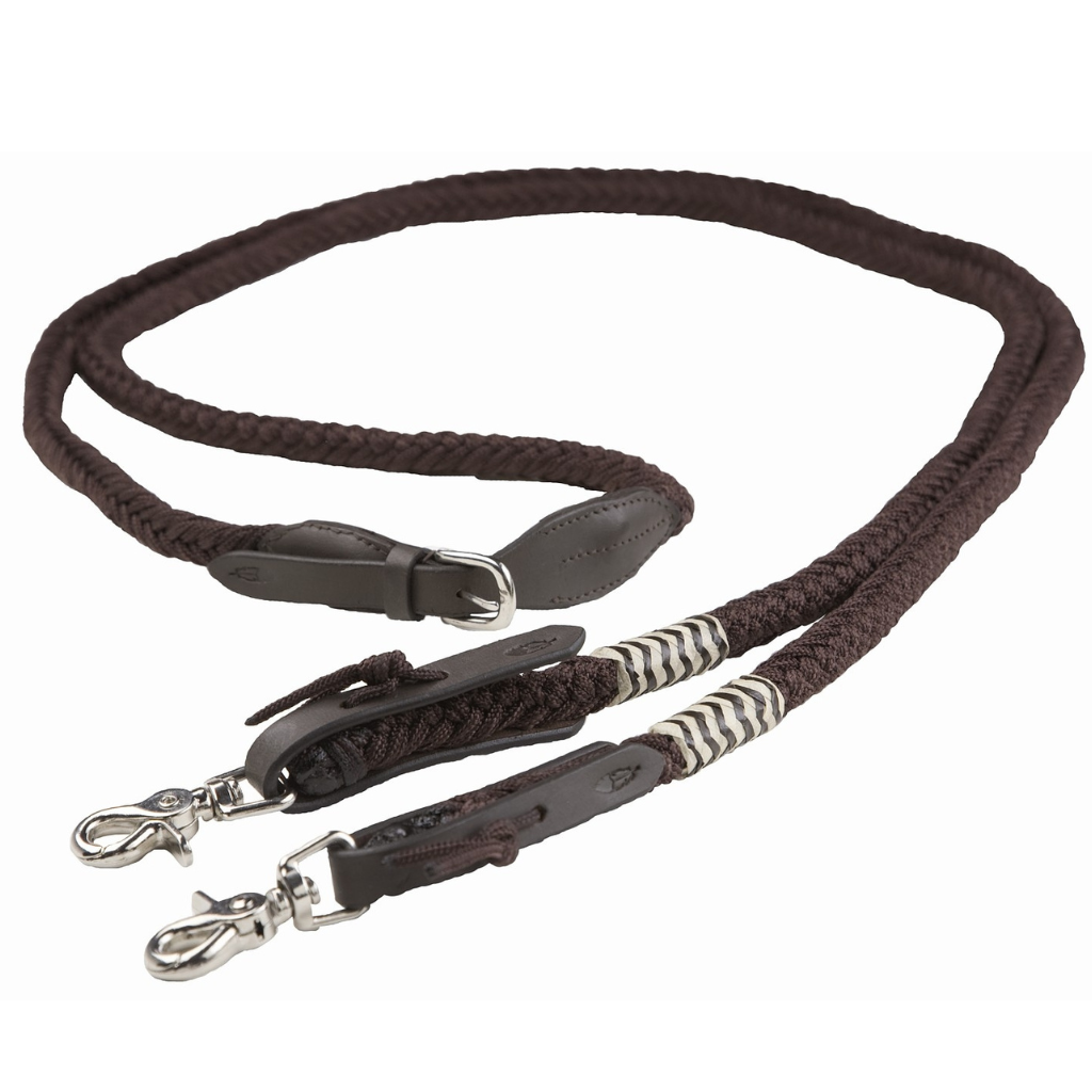 'Acorn' Reins English (closed) - Barefoot Saddles Australia
