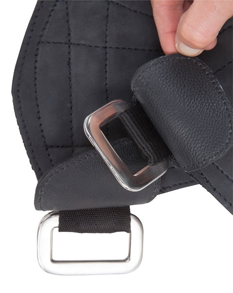 Stirrup Attachment, Velcro With Leather Cover - Barefoot Saddles Australia