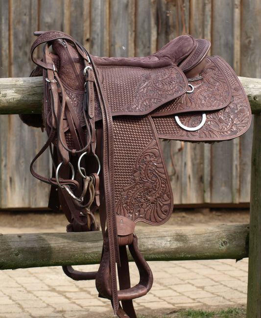 Barefoot® 'Missoula Nut Saddle' - Barefoot Saddles Australia