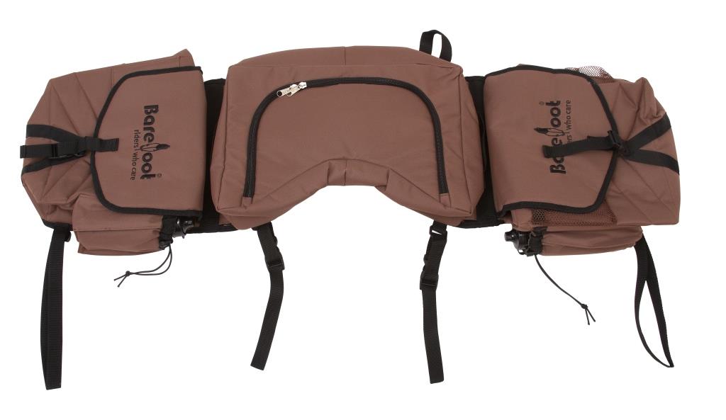 Saddle Bag, 'Trail' 2-in-1, Nylon - Barefoot Saddles Australia