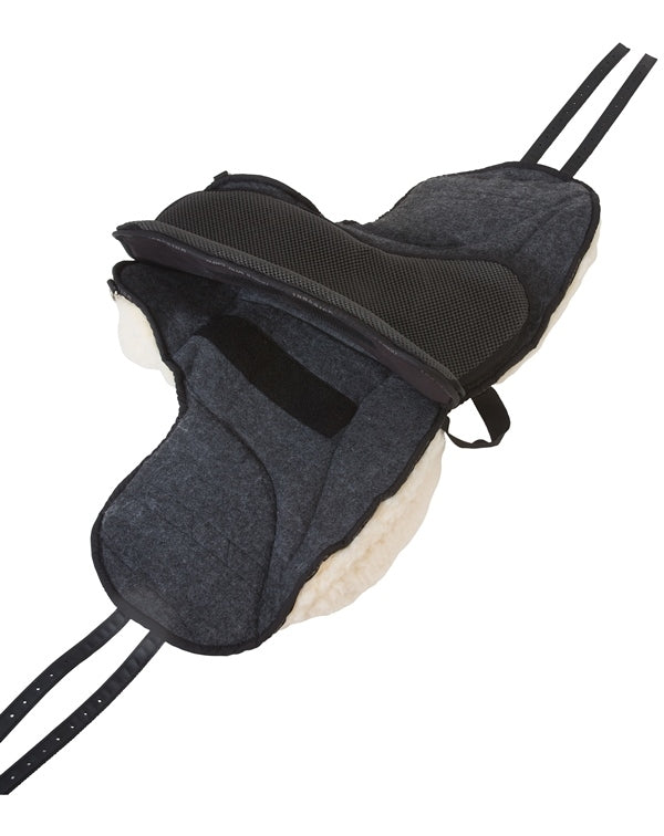 Barefoot® Bareback Pad 'Ride-on-Pad' Physio Nature Underside - Barefoot Saddles Australia