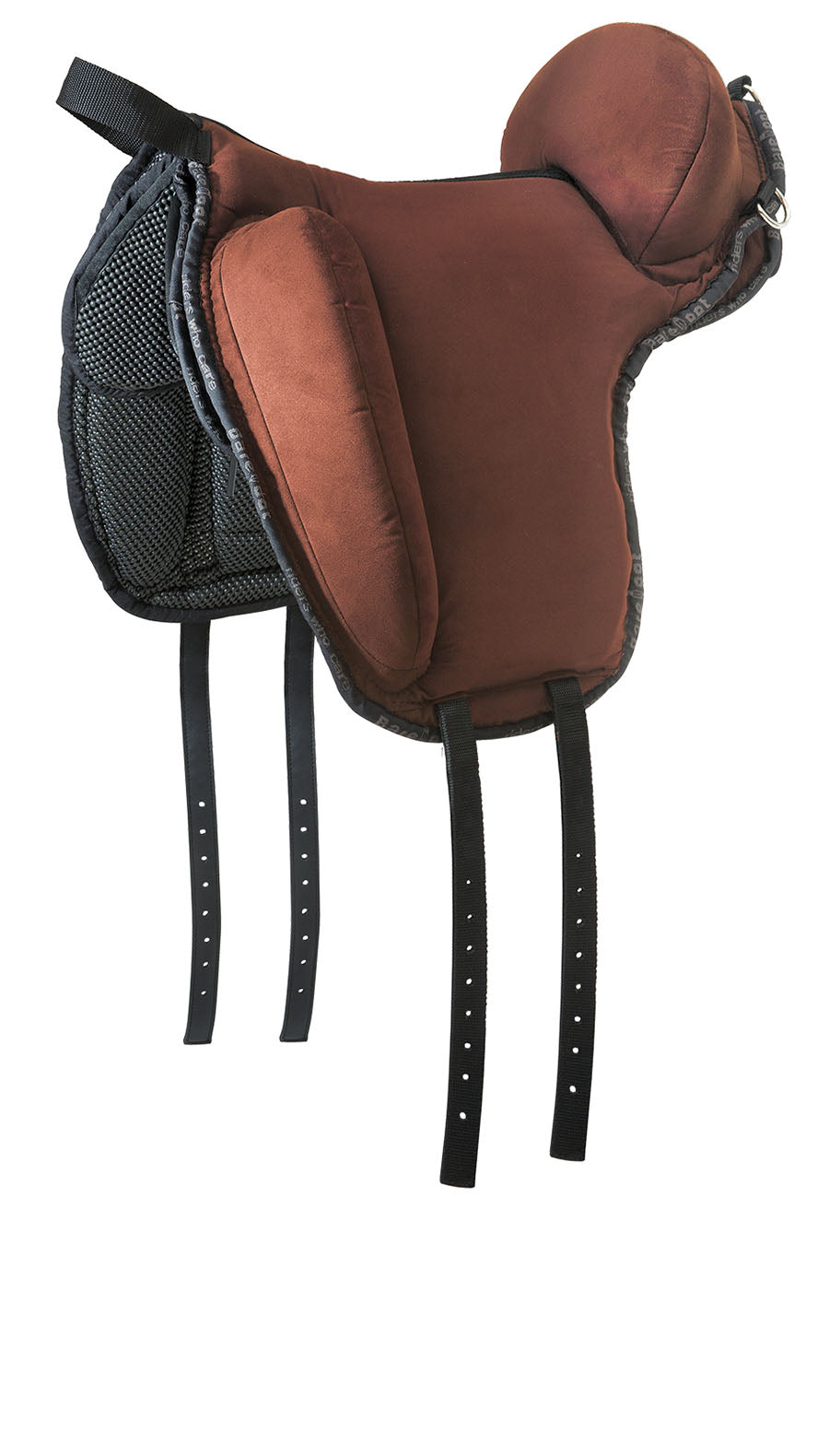 Barefoot Bareback Pad 'Ride-on-Pad' Physio Support Brown - Barefoot Saddles Australia