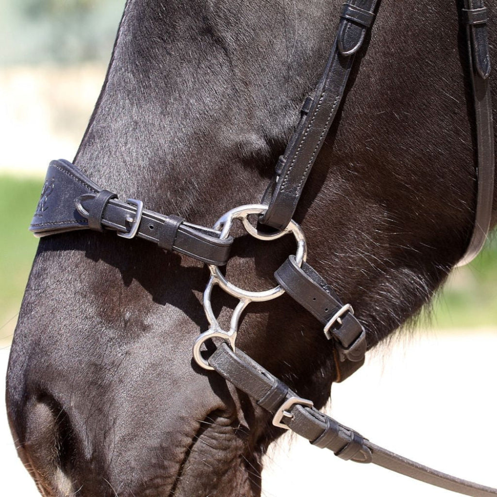 'Barefoot® Bitless Bit' - Nose and Chin Strap sold separately - Barefoot Saddles Australia