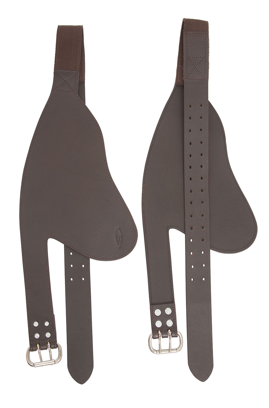 Wide Leather Fenders - Barefoot Saddles Australia