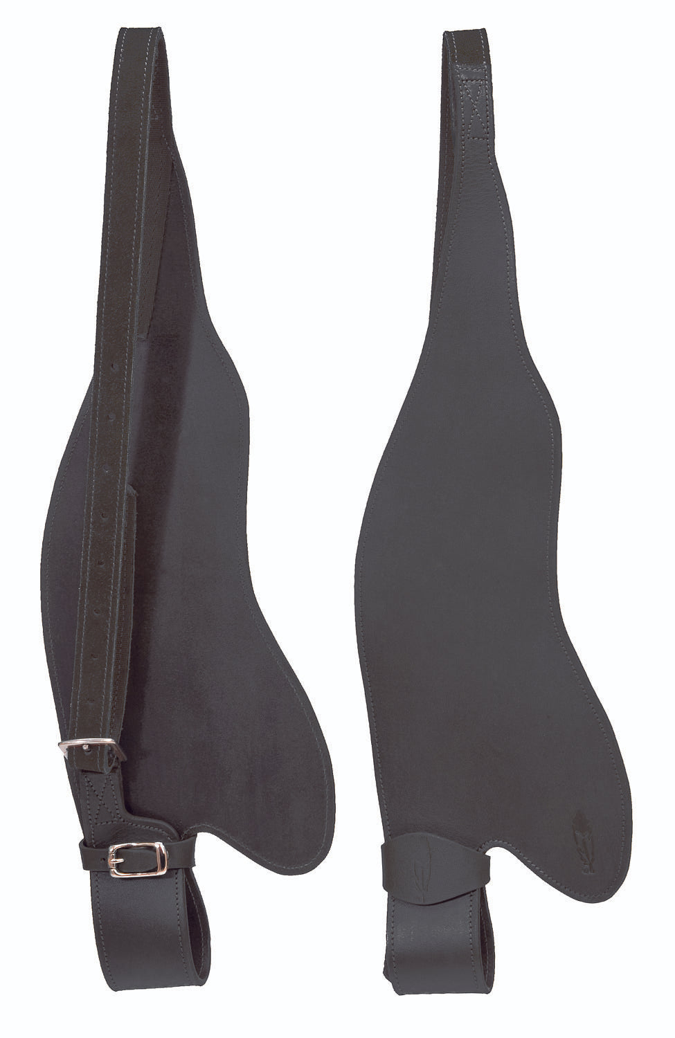 Narrow Leather Fenders - Barefoot Saddles Australia