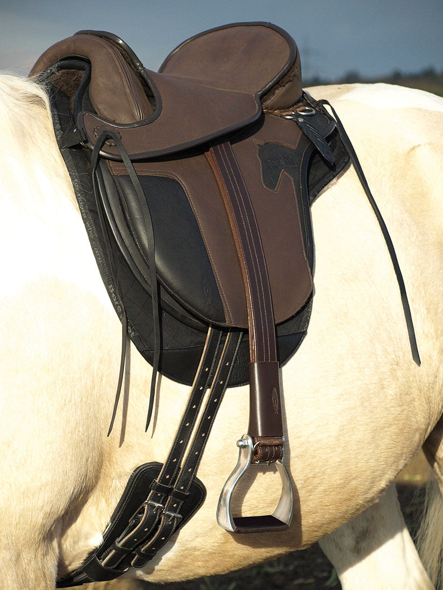 Wide Leathers, special style - Barefoot Saddles Australia