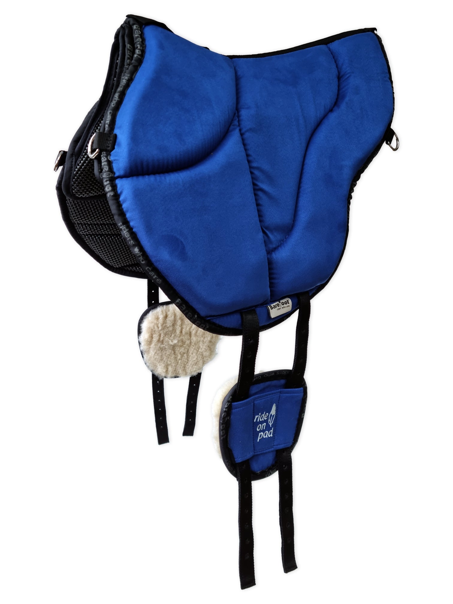 QHP Bareback Pad Super Soft, Nero - Italia QHP Bareback Pad Super Soft, Nero - Italia